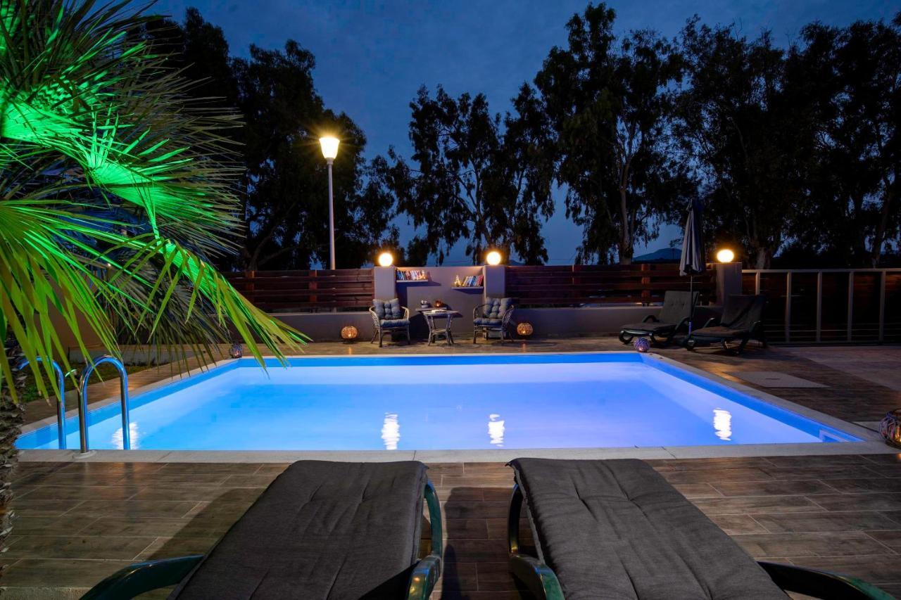 Maia Luxury Pool Villa Afantou Exterior photo