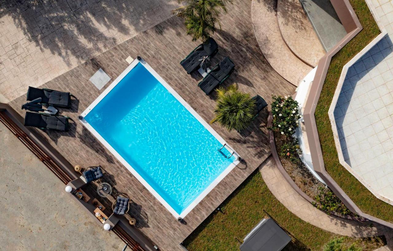 Maia Luxury Pool Villa Afantou Exterior photo