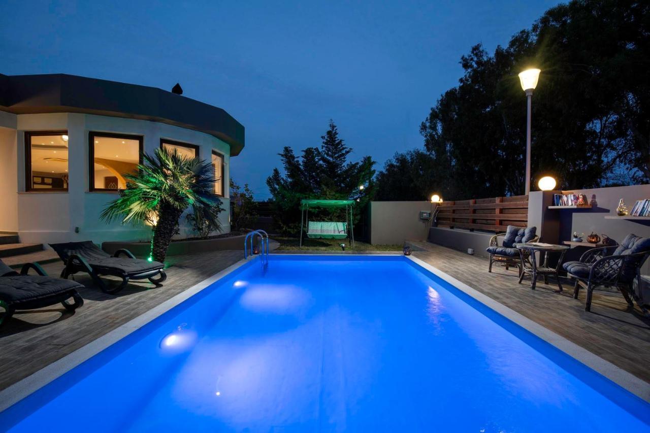 Maia Luxury Pool Villa Afantou Exterior photo