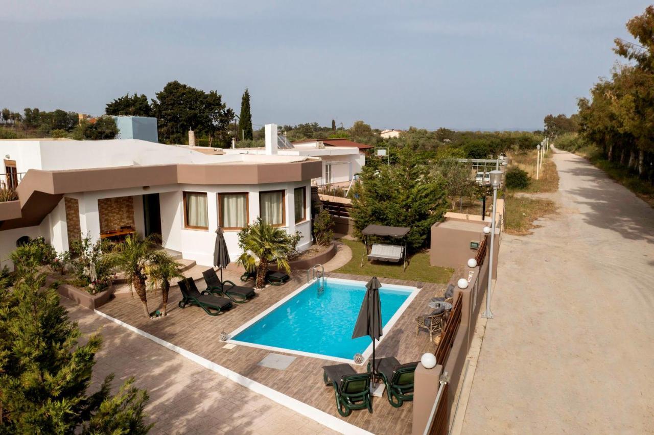 Maia Luxury Pool Villa Afantou Exterior photo