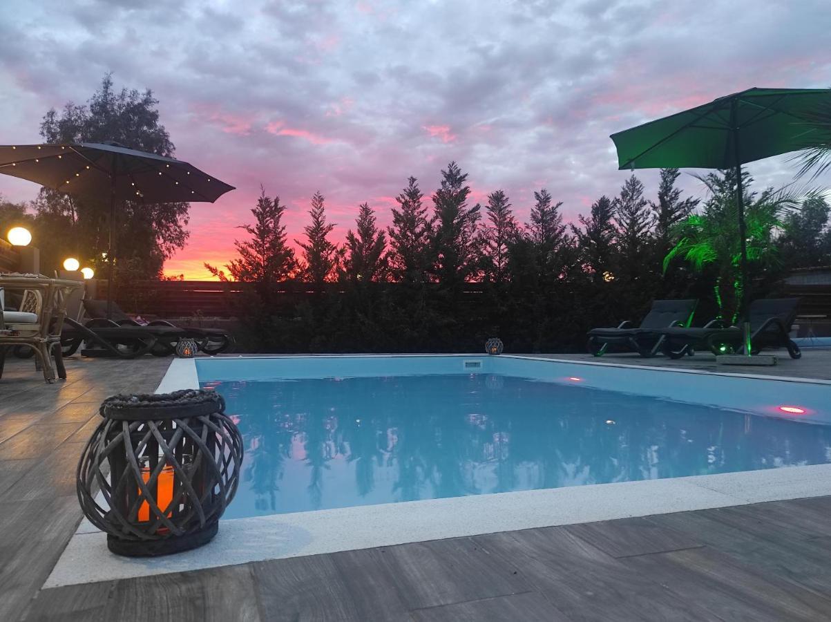 Maia Luxury Pool Villa Afantou Exterior photo